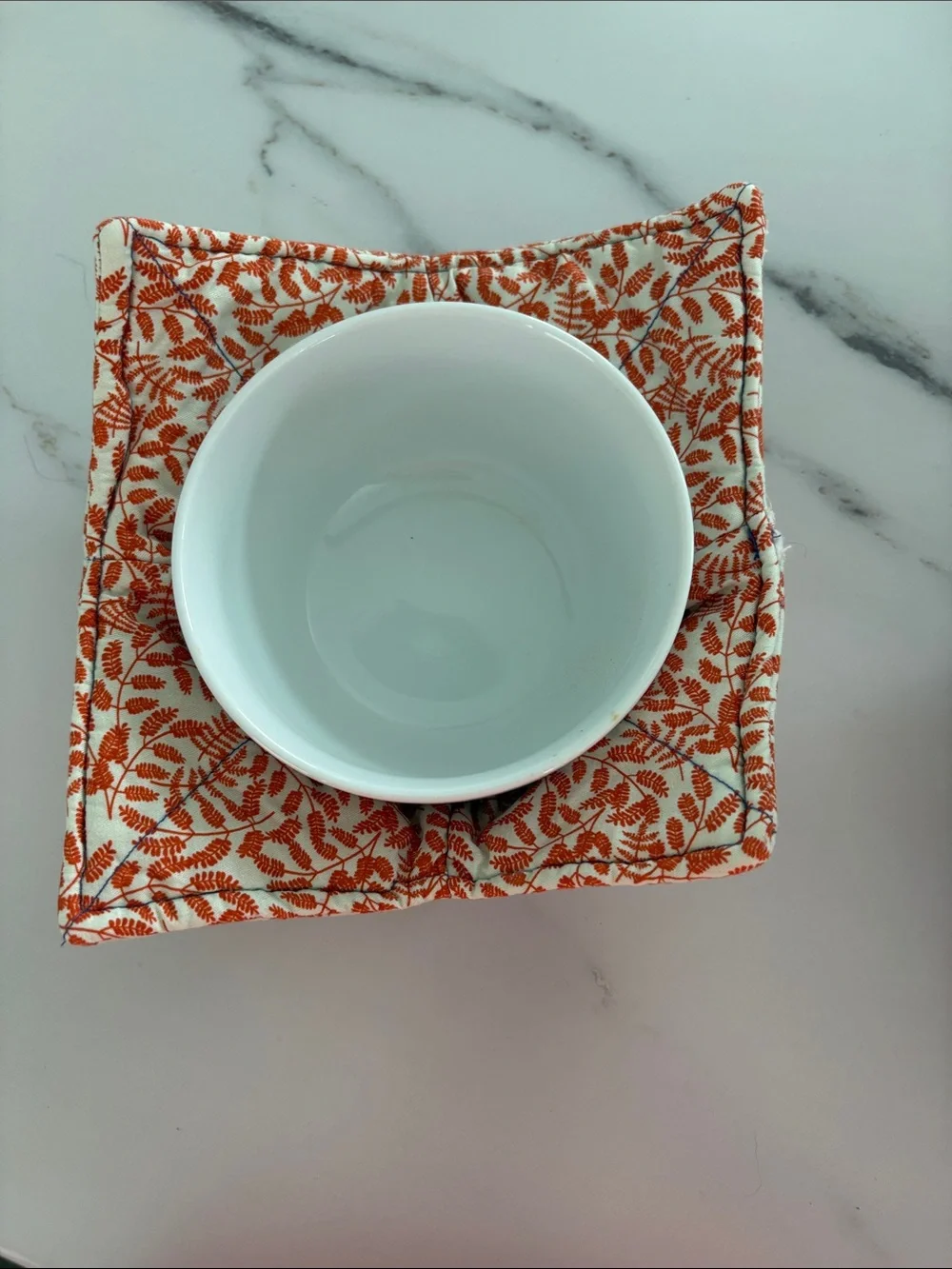 Handmade set up four bowl cozies microwavable great for hot or cold‎ foods